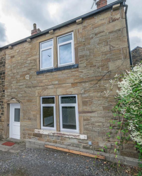 Stone-fronted buy-to-let property in the Leeds region